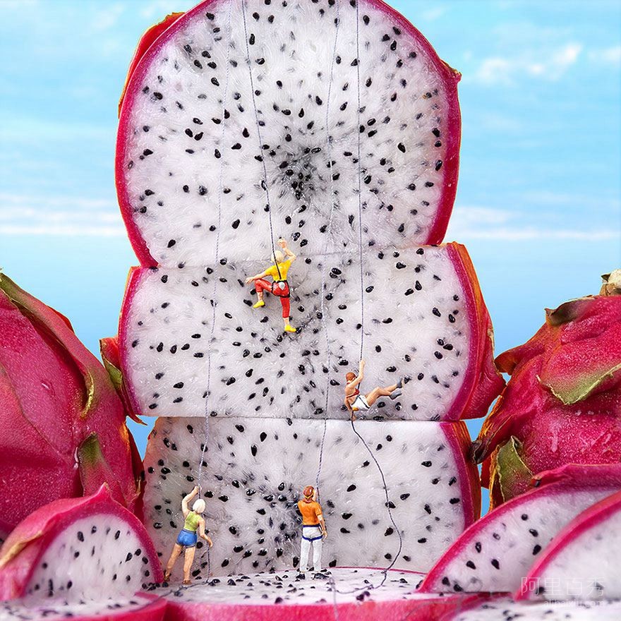 20個(gè)有趣的水果組合微型話劇--置頂表情